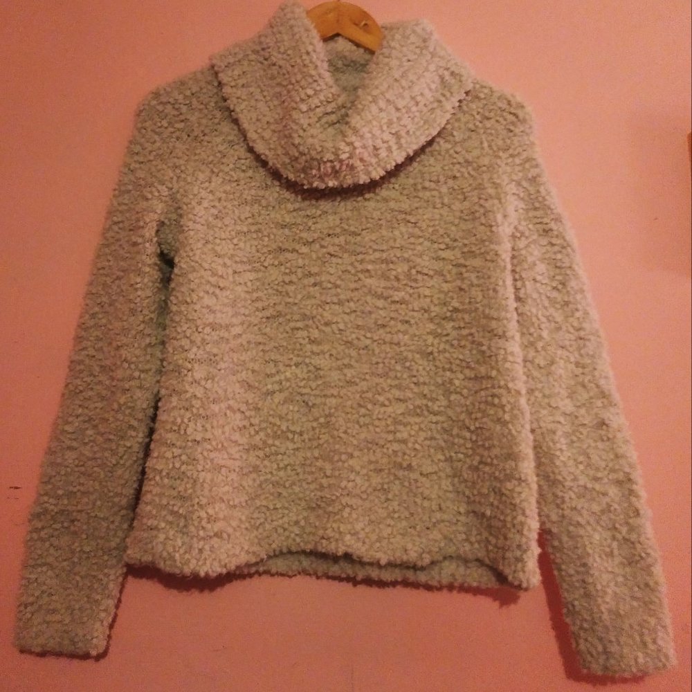 Fluffy Creme Sweater